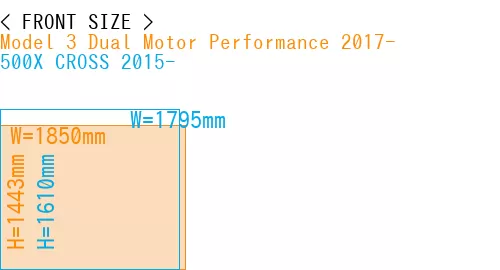 #Model 3 Dual Motor Performance 2017- + 500X CROSS 2015-